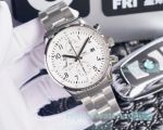 Swiss IWC Big Pilots Replica Watch White Dial Stainless Steel Watch